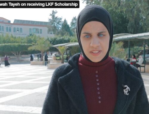 Student Rawaa Tayeh on Receiving a Scholarship from LKF